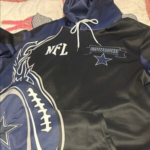 NFL Cowboys Blue Hoodie